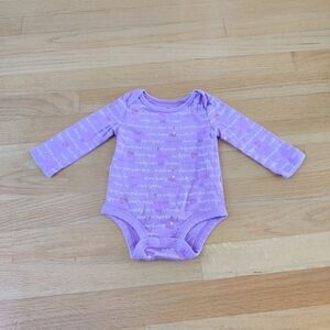 3/$10 Lamaze Purple Organic Cotton Onesie